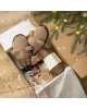 Набір дитячий Teddy з капцями коричневий