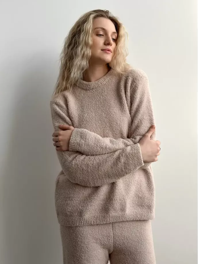 Soft в’язана кофта бежева