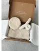 Косметичка TEDDY бежевого кольору конверт