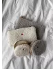 Косметичка TEDDY LOVE білого кольору круг