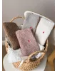 Косметичка TEDDY LOVE сірого кольору конверт