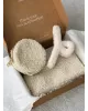 Косметичка TEDDY бежевого кольору круг