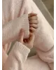 Soft в’язана кофта пудрова