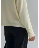 Светр в’язаний молочний