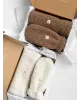 Набір Teddy коричневий колір (хомут та рукавиці)