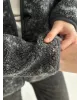 Куртка Teddy плюш демісезонна графіт