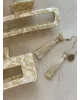 Сережки довгі помпони