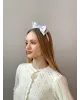 Обідок бант сірий