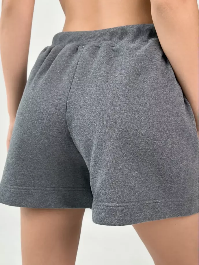 Бавовна Шорти трикотаж 3-х. нитка графіт