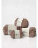 Косметичка TEDDY кольору пудра мала