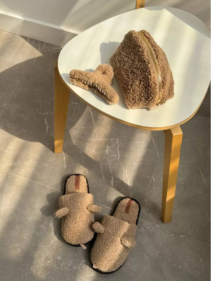 Набір Teddy з крабом коричневий
