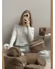 Косметичка TEDDY коричневого кольору сундук