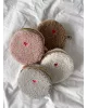 Косметичка TEDDY LOVE коричневого кольору круг