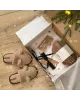 Набір дитячий Teddy з капцями коричневий