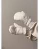 Рукавиці Teddy білий колір