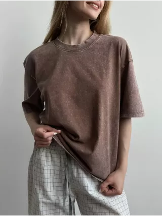 Miso футболка варена коричнева