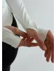 Yoga кофта на блискавці біла