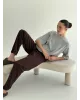 Футболка з білим кантом сіра, onesize