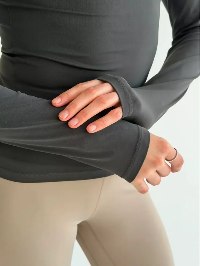 Yoga лонгслів графіт