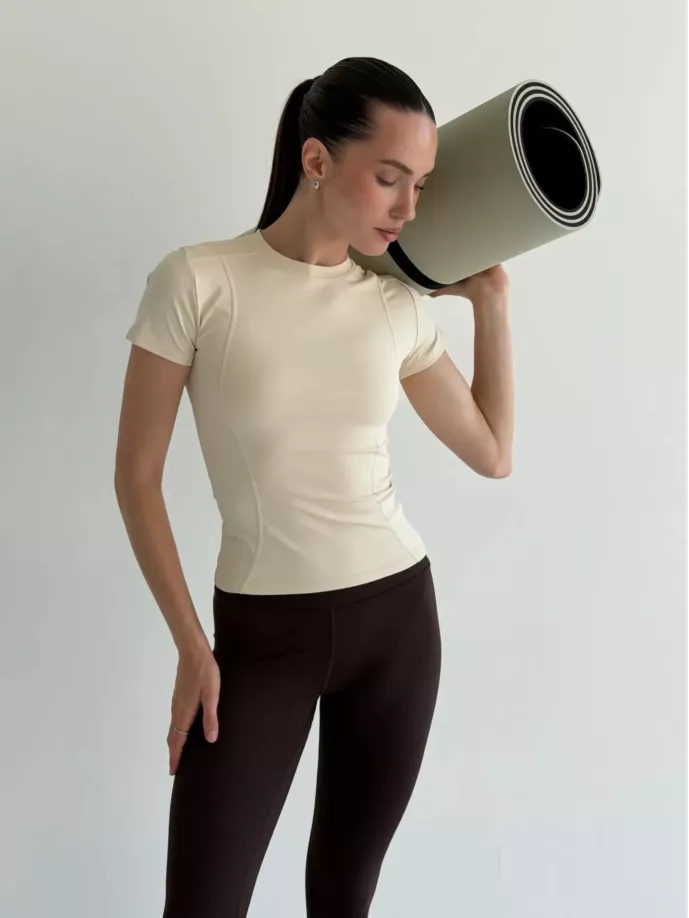 Yoga легінси коричневі