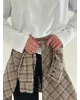 Лонгслів з білим кантом білий, onesize