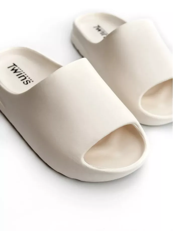 Twins капці піна пляжні та вуличні білі