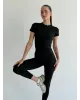 Yoga футболка чорна