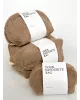 Косметичка TEDDY коричневого кольору середня трикутна