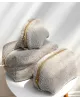 Косметичка TEDDY світло-сірого кольору мала