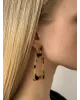 Сережки ромби