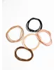Набір резинок чорні з прямокутником