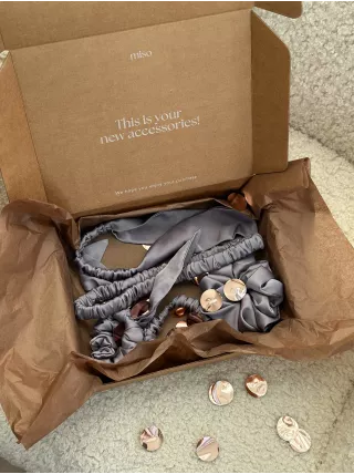Набір beauty box natural grey