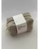 Косметичка TEDDY світло-сірого кольору середня квадрат
