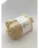 Косметичка TEDDY бежевого кольору середня квадрат